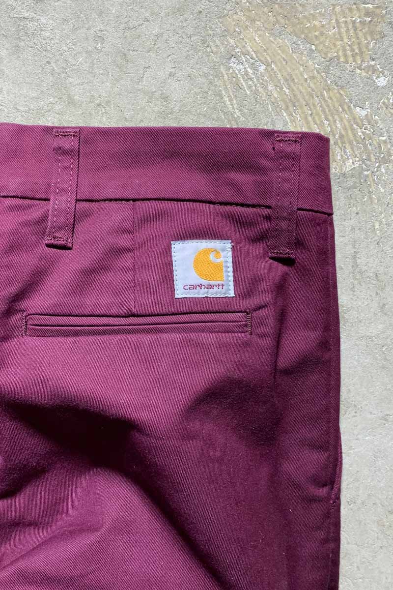 COTTON WORK PANTS / PURPLE [SIZE: W30 L32 USED]