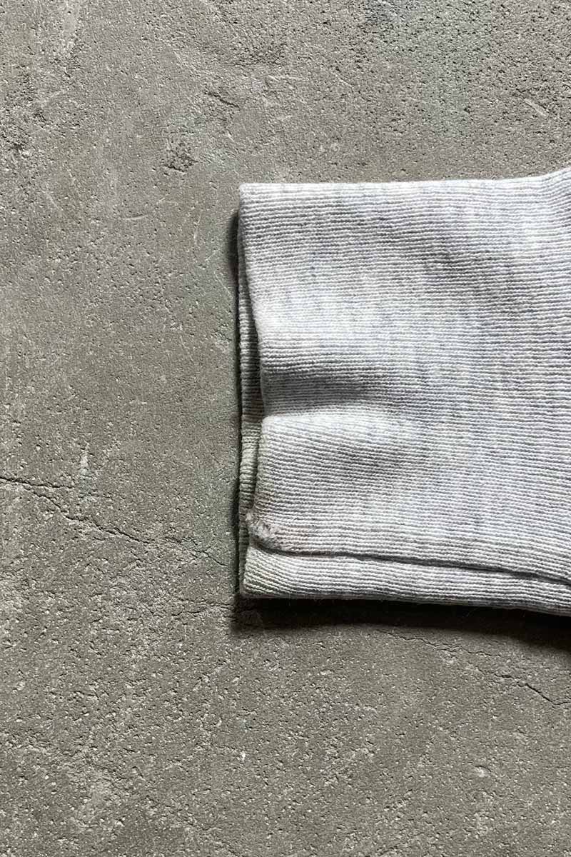 MADE IN USA 90'S REVERSE WEAVE QUINCY COLLEGE PRINT SWEATSHIRT / GRAY [SIZE:L USED]