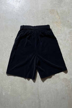 画像をギャラリービューアに読み込む, 90&#39;S BELTED VELVET SHORTS / BLACK [SIZE: M USED]
