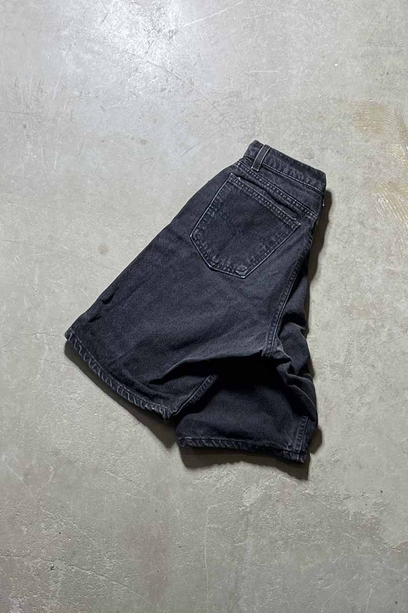 MADE IN USA 94'S 550 DENIM SHORTS / BLACK [SIZE: M USED]