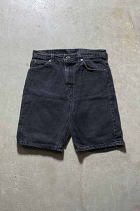 MADE IN USA 94'S 550 DENIM SHORTS / BLACK [SIZE: M USED]