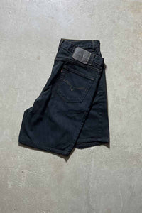 505 DENIM SHORTS / BLACK [SIZE: M USED]