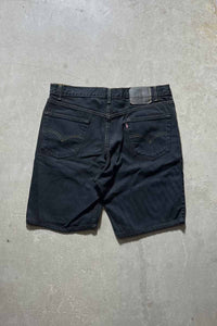 505 DENIM SHORTS / BLACK [SIZE: M USED]