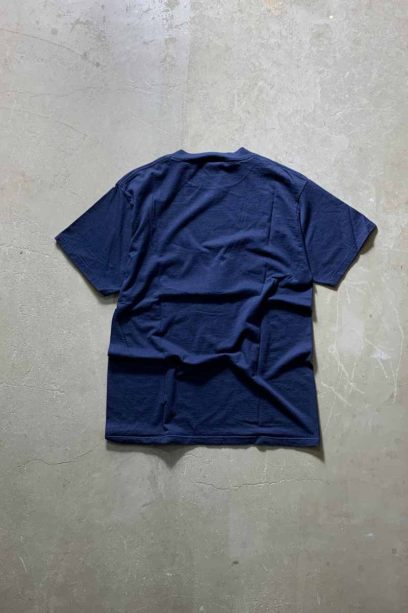 90'S S/S SNOOPY BEST GRANDMA PRINT CHARACTER T-SHIRT / NAVY [SIZE: L USED]
