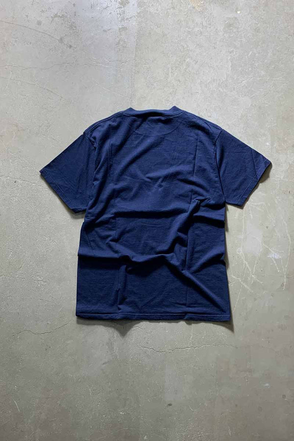 90'S S/S SNOOPY BEST GRANDMA PRINT CHARACTER T-SHIRT / NAVY [SIZE: L USED]