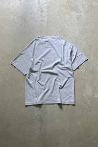 MADE IN MEXICO 11'S S/S BLUE PRINT CHARACTER T-SHIRT / GRAY [SIZE: L USED]