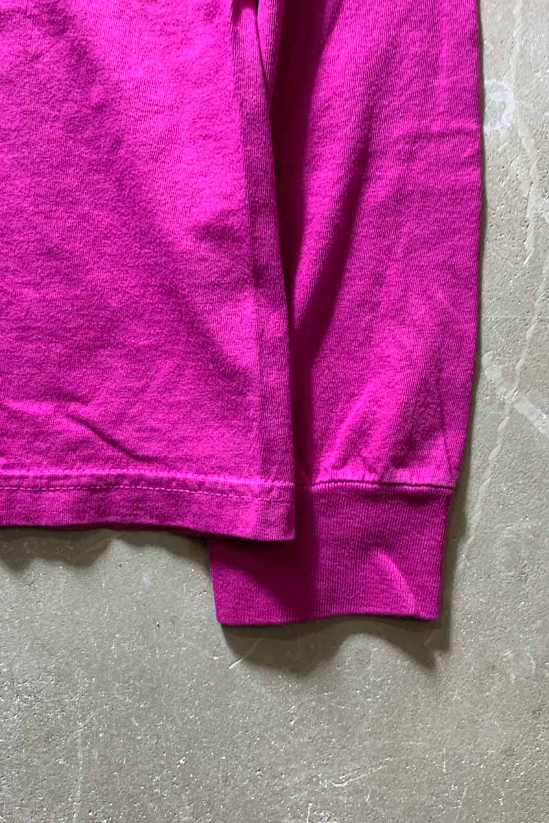 L/S TSC PRINT T-SHIRT / PURPLE [SIZE: M USED]