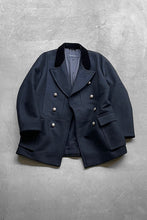 画像をギャラリービューアに読み込む, MADE IN ITALY 13AW WOOL NAPOLEON COAT / BLACK [SIZE: 54 USED]
