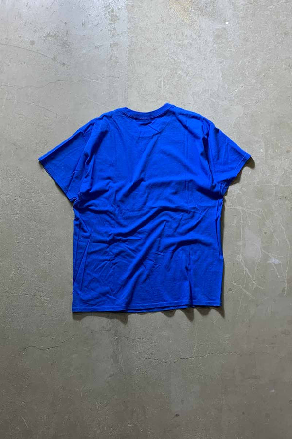 S/S ALESSANDRA BIAGGI VOTE PRINT T-SHIRT / BLUE [SIZE: L USED]
