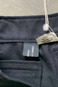 MADE IN FRANCE WOOL SAROUEL PANTS / BLACK [SIZE: L相当 USED]