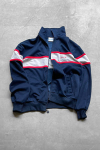 70'S ZIP UP TRACK JACKET  / NAVY [SIZE: L USED]