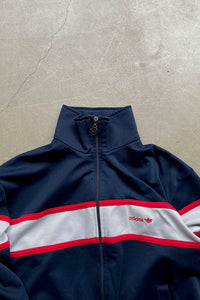 70'S ZIP UP TRACK JACKET  / NAVY [SIZE: L USED]