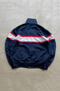 70'S ZIP UP TRACK JACKET  / NAVY [SIZE: L USED]