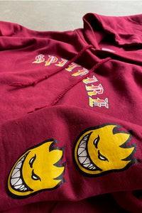 90'S-Y2K SWEAT HOODIE / BURGUNDY [SIZE: L USED]