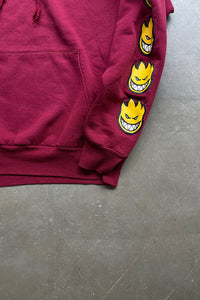 90'S-Y2K SWEAT HOODIE / BURGUNDY [SIZE: L USED]