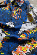 画像をギャラリービューアに読み込む, 90&#39;S L/S PATTERN SILK SHIRT / MULTI [SIZE: L USED]
