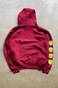 90'S-Y2K SWEAT HOODIE / BURGUNDY [SIZE: L USED]