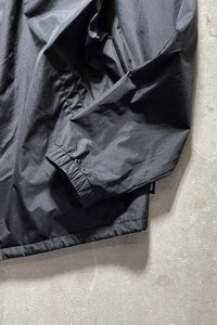 NYLON COACH JACKET / BLACK [SIZE: XL USED]