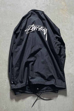 画像をギャラリービューアに読み込む, NYLON COACH JACKET / BLACK [SIZE: XL USED]
