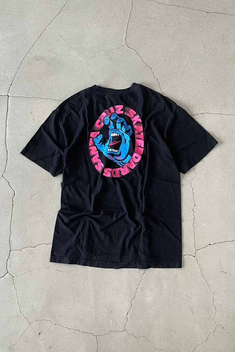 S/S LOGO BACK PRINT T-SHIRT USA Model / BLACK [SIZE: L USED]