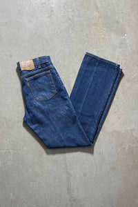 90'S 517 DENIM PANTS ORANGE TAB / INDIGO [SIZE: M USED]