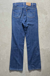 90'S 517 DENIM PANTS ORANGE TAB / INDIGO [SIZE: M USED]