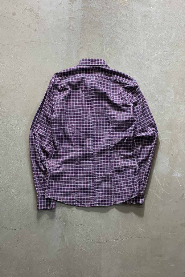 L/S CHECK SHIRT / MULTI [SIZE: M USED]