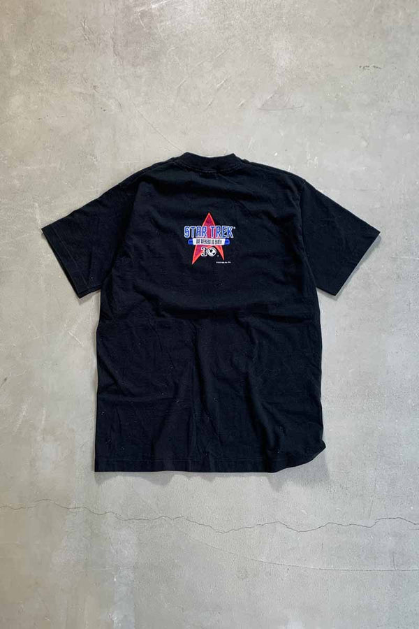 96' S/S STAR TREK PRINT MOVIE T-SHIRT / BLACK [SIZE: M DEADSTOCK/NOS]