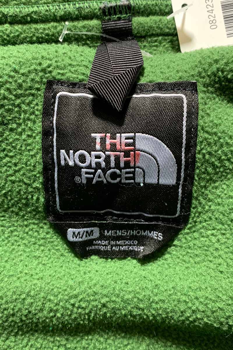 MADE IN MEXICO POLARTEC DENALI HOODIE FLEECE JACKET / GREEN / BLACK US MODEL [SIZE: M USED]
