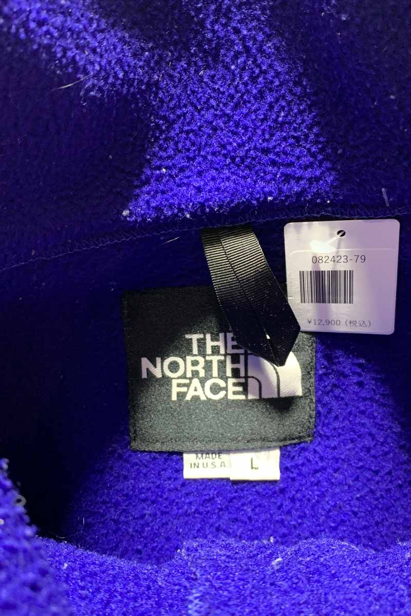 MADE IN USA 90'S FLEECE VEST / BLUE [SIZE: L USED]