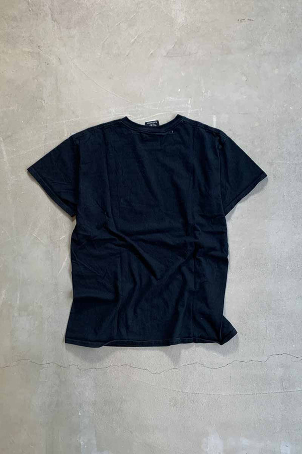 S/S SCARRED 4 LIFE LOGO PRINT T-SHIRT / BLACK [SIZE: M USED]