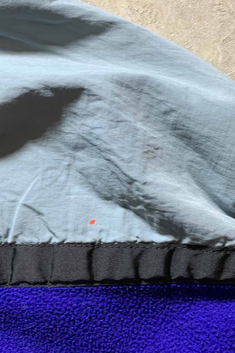 MADE IN USA 90'S FLEECE VEST / BLUE [SIZE: L USED]