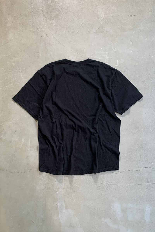 MADE IN USA 21 FW S/S THRASHER SKYLINE T-SHIRT / BLACK [SIZE: XL USED]