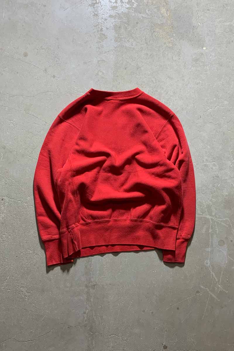 MADE IN USA 83-85'S ONEONTA REVERSE WEAVE SWEATSHIRT Mid Tricot Tag / RED [SIZE: L USED]
