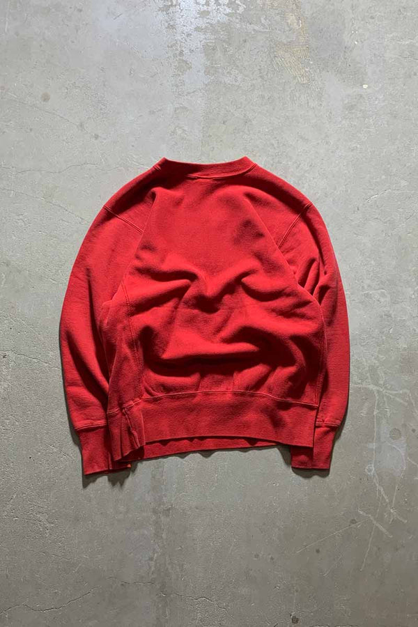 MADE IN USA 83-85'S ONEONTA REVERSE WEAVE SWEATSHIRT Mid Tricot Tag / RED [SIZE: L USED]