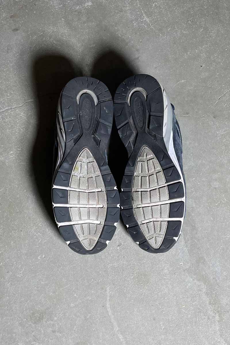 MADE IN USA M990 NV5 SNEAKERS / NAVY [SIZE: US9 (Approx. 27.0cm) USED]