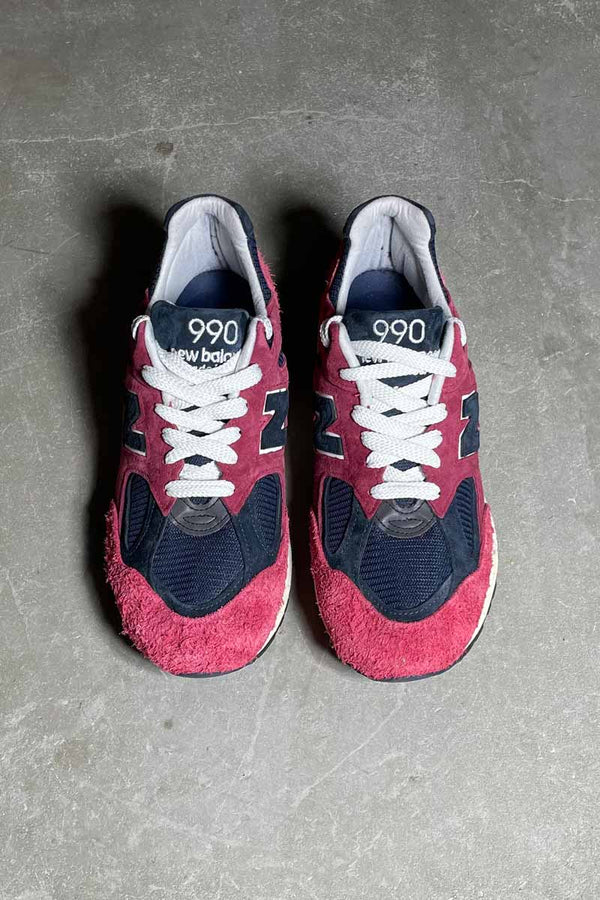 MADE IN USA M990 AD2 SNEAKERS / RED/NAVY [SIZE: US10 (equivalent to 28.0cm) USED]