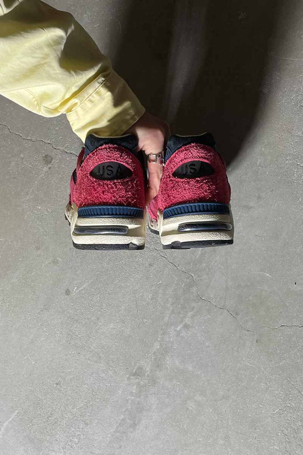 MADE IN USA M990 AD2 SNEAKERS / RED/NAVY [SIZE: US10 (equivalent to 28.0cm) USED]