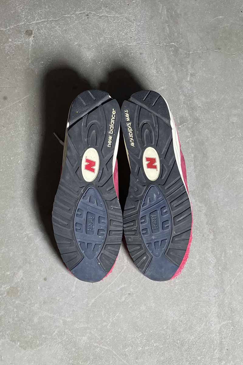 MADE IN USA M990 AD2 SNEAKERS / RED/NAVY [SIZE: US10 (equivalent to 28.0cm) USED]