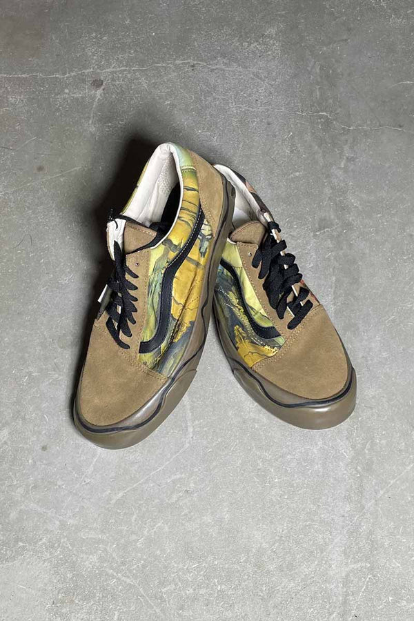 20SS SALVADOR DALI OLD SKOOL TWIST SNEAKERS / KHAKI [SIZE: US9.0 (equivalent to 27.0cm) DEADSTOCK/NOS]