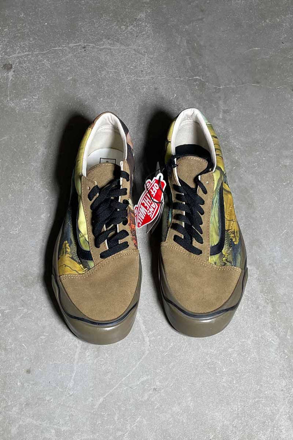 20SS SALVADOR DALI OLD SKOOL TWIST SNEAKERS / KHAKI [SIZE: US9.0(27.0cm相当) DEADSTOCK/NOS]