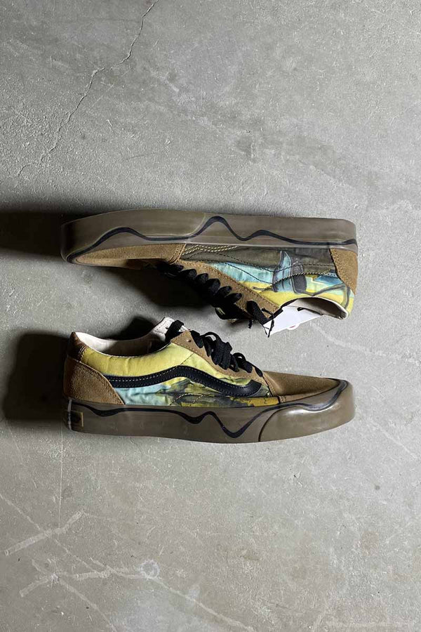 20SS SALVADOR DALI OLD SKOOL TWIST SNEAKERS / KHAKI [SIZE: US9.0(27.0cm相当) DEADSTOCK/NOS]
