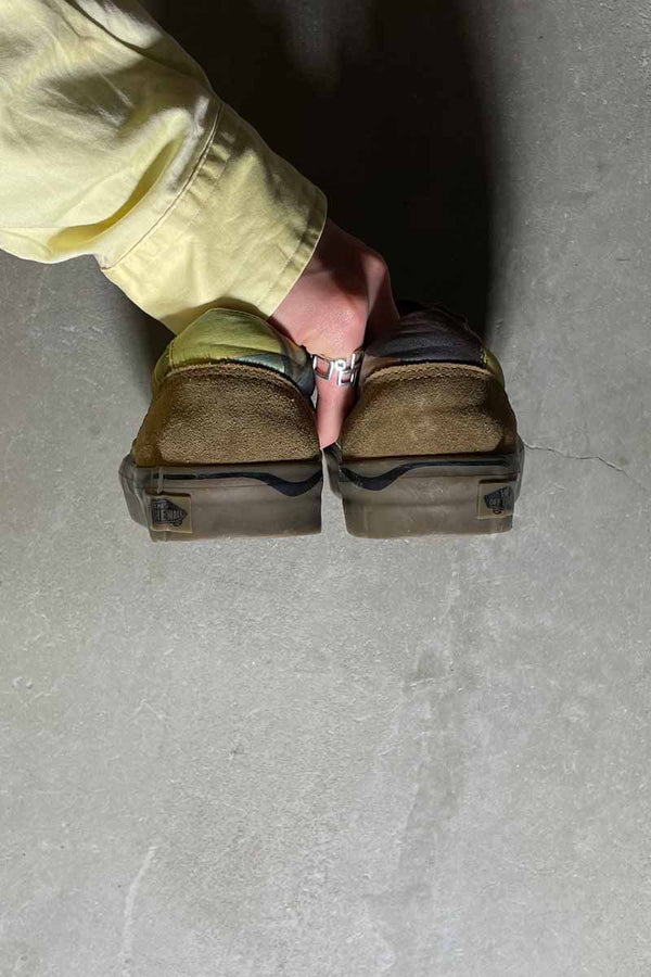 20SS SALVADOR DALI OLD SKOOL TWIST SNEAKERS / KHAKI [SIZE: US9.0(27.0cm相当) DEADSTOCK/NOS]