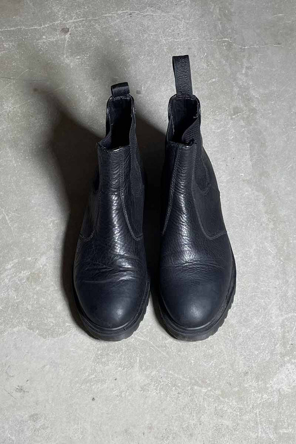 SIDE GOA LEATHER BOOTS / BLACK [SIZE: US8.0 (approx. 26.0cm) USED]