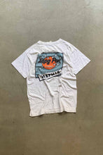 画像をギャラリービューアに読み込む, 90&#39;S S/S KAPG POK PRINT T-SHIRT / WHITE [SIZE: M USED]
