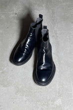 画像をギャラリービューアに読み込む, MADE IN ITALY SIDE GOA LEATHER BOOTS / BLACK [SIZE: US8.5(26.5cm相当) USED]
