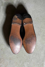 画像をギャラリービューアに読み込む, MADE IN ITALY ENAMEL LEATHER LOAFERS / BLACK [SIZE: US10.5(28.5cm相当) NOS/DEADSTOCK]
