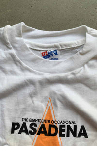 MADE IN USA 93'S S/S DOODAH PRINT ADVERTISING T-SHIRT SINGLE STITCH / WHITE [SIZE: XL DEADSTOCK/NOS]