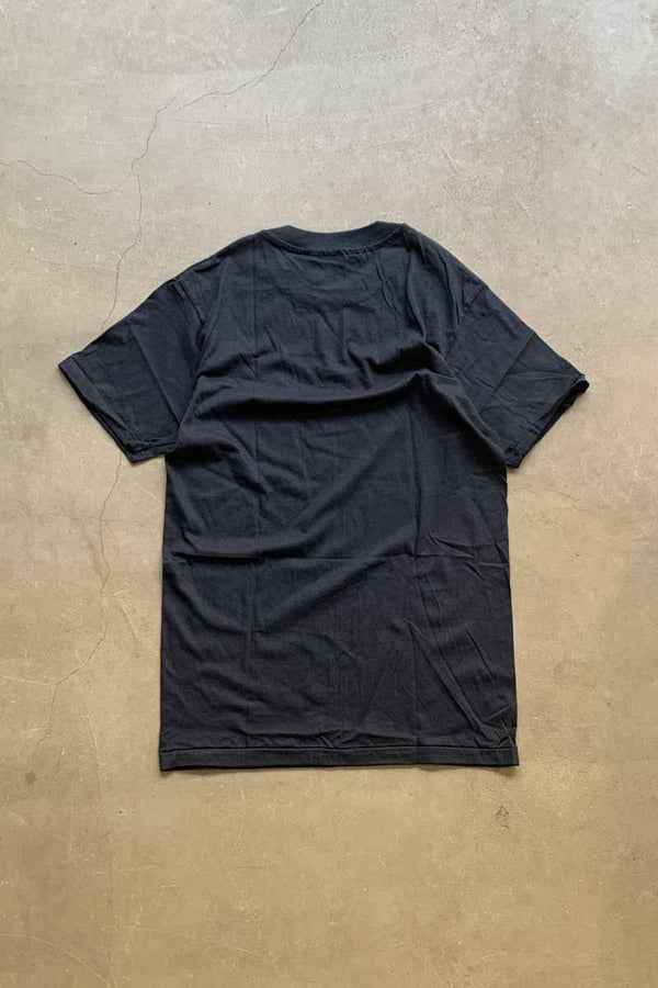MADE IN USA 90'S S/S POCKET T-SHIRT / BLACK [SIZE: M DEADSTOCK/NOS]