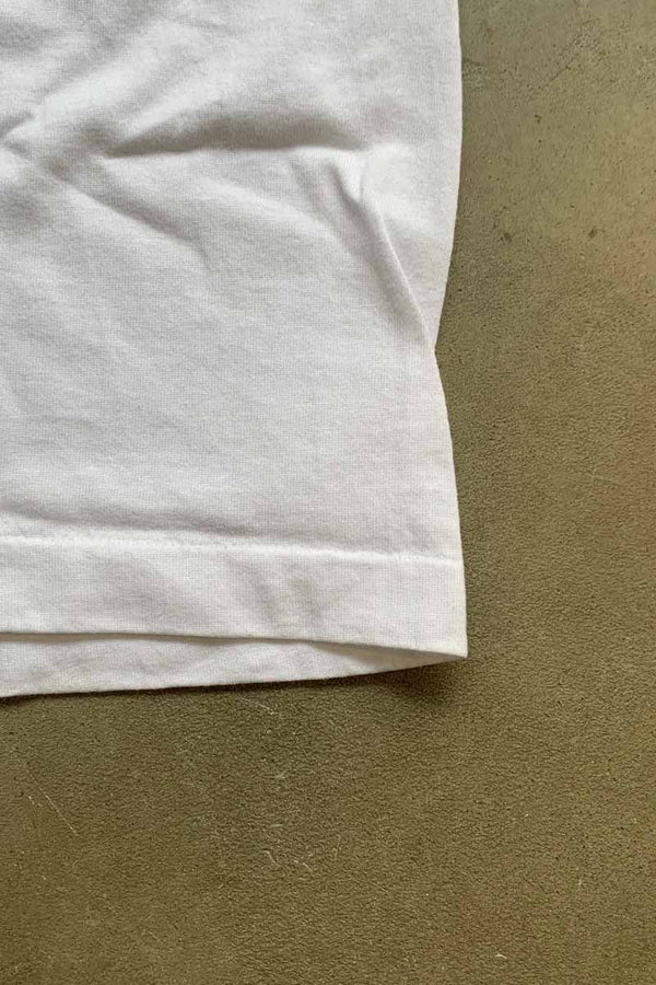 MADE IN USA 95'S S/S KOUTS PORK FEST PRINT T-SHIRT / WHITE [SIZE: L USED]